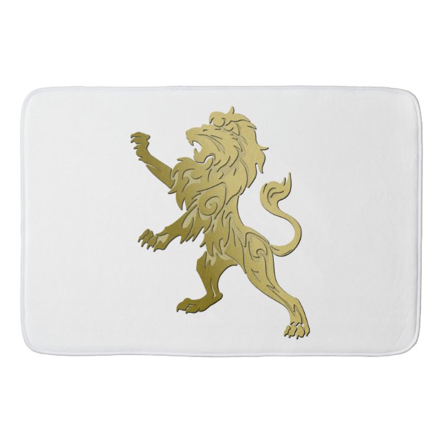 Golden Royal Lion Badematte (Vorderseite)