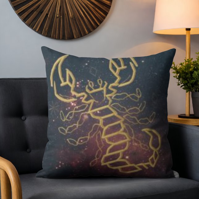 Golden Scorpio Magnet Kissen (Von Creator hochgeladen)