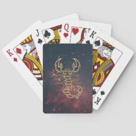 Golden Scorpio Spielkarten