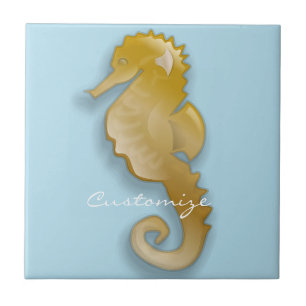 Golden Seepferd Thunder_Cove Fliese