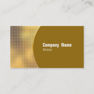Golden Sequin Visitenkarte