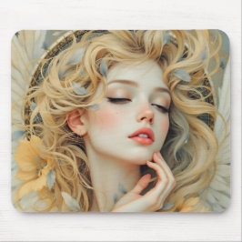 Golden Seraph - Engel aus Licht und Grace Mousepad