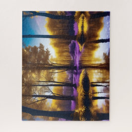 Golden Serenity Ruhiger Wald