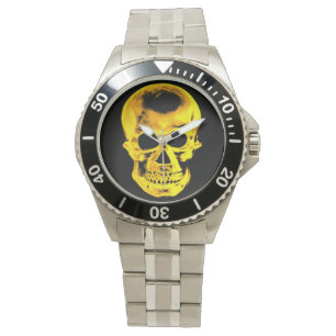 Golden Skull Watch Armbanduhr
