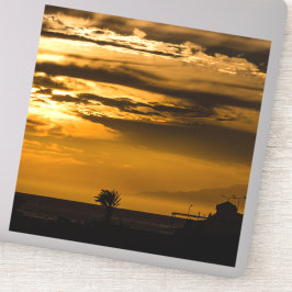 Golden Sky Aufkleber