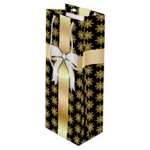 Golden Snowflake Weinkarte