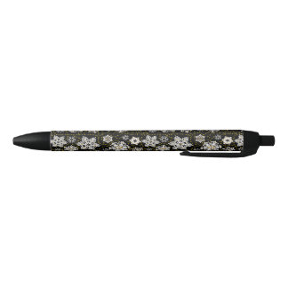 Golden Snowflakes Glam Kugelschreiber