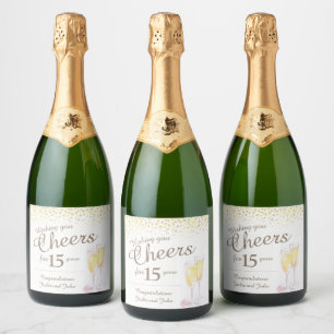 Golden Sparkling Brauch 15-jähriges Bestehen