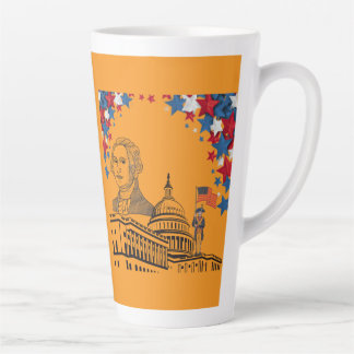 Golden sparks of july orange milchtasse