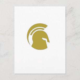 Golden Spartan Rob Donker Personal Training Postkarte