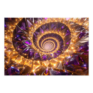 Golden Spiral Dreamscape Fotodruck
