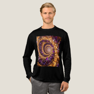 Golden Spiral Dreamscape Tri-Blend Shirt