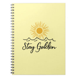 Golden Spiral Foto Notebook bleibe Notizblock