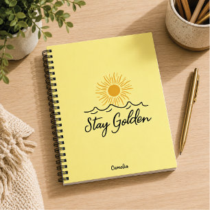 Golden Spiral Foto Notebook bleibe Notizbuch