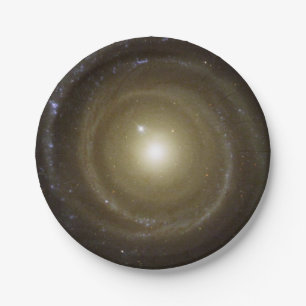 Golden Spiral Galaxy Pappteller