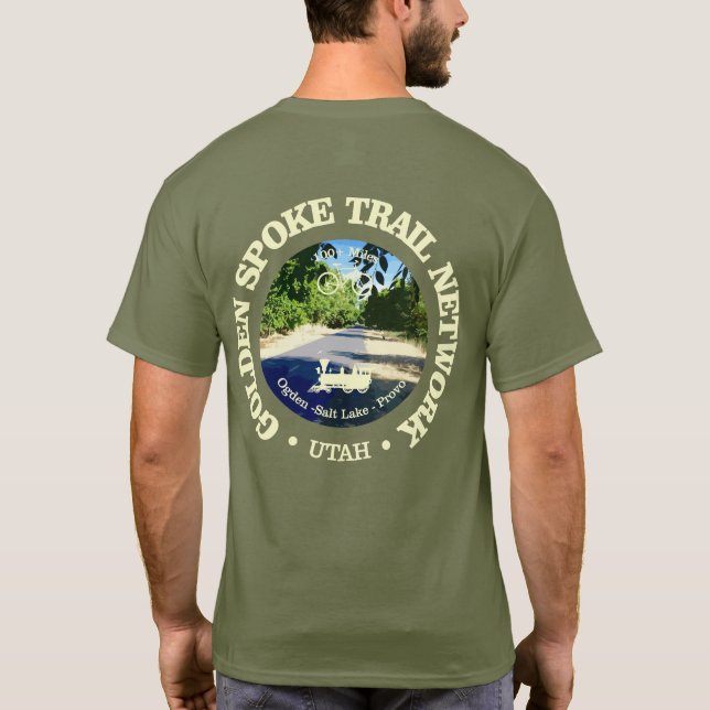 Golden Spoke Trail Network (c) T-Shirt (Rückseite)