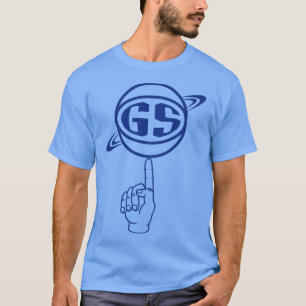 Golden Staat Spinning Ball Blau T-Shirt