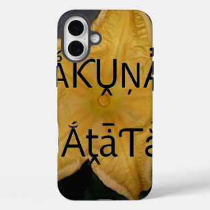 Golden Star Hakuna Matata Kunstdruckerei iPhone 16 Plus Hülle