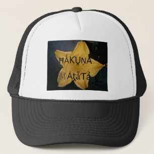Golden Star Hakuna Matata Kunstdruckerei Truckerkappe