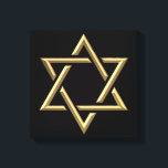 Golden Star von David Leinwanddruck<br><div class="desc">Der Goldene Stern von David Feel kann mit den großartigen Anpassungswerkzeugen von Zazzle eigene Worte und Bilder hinzufügen. Dieses Design ist auch auf Dutzenden anderer Produkte erhältlich. Danke,  dass du vorbeigekommen bist! Gott segne!</div>