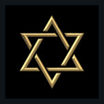 Golden Star von David Poster<br><div class="desc">Der Goldene Stern von David Feel kann mit den großartigen Anpassungswerkzeugen von Zazzle eigene Worte und Bilder hinzufügen. Dieses Design ist auch auf Dutzenden anderer Produkte erhältlich. Danke, dass du vorbeigekommen bist! Gott segne!</div>
