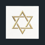 Golden Star von David Serviette<br><div class="desc">Der Goldene Stern von David Feel kann mit den großartigen Anpassungswerkzeugen von Zazzle eigene Worte und Bilder hinzufügen. Dieses Design ist auch auf Dutzenden anderer Produkte erhältlich. Danke,  dass du vorbeigekommen bist! Gott segne!</div>