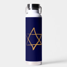 Golden Star von David Water Flasche