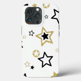 Golden Stars Case-Mate iPhone Hülle