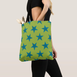 Golden Stars Muster 20 Tasche