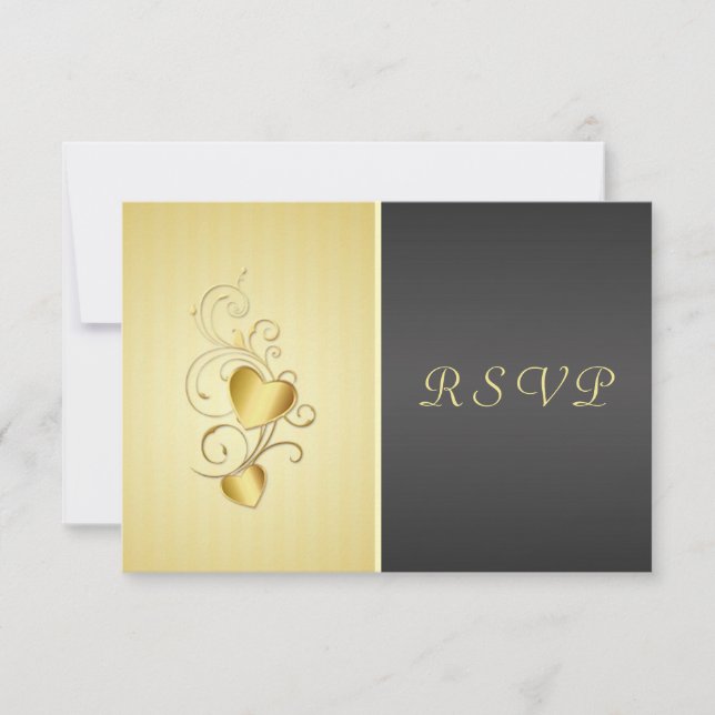 Golden stieß UAWG RSVP Karte (Vorderseite)