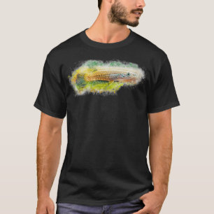 Golden Strike Aplocheilus lineatus T-Shirt