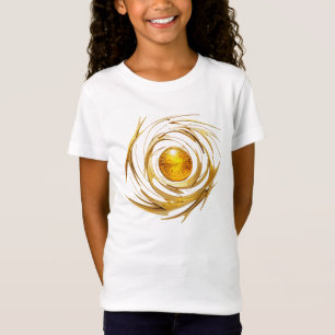 Golden Sun Art Girl's T - Shirt