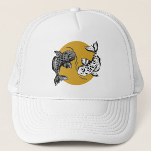 Golden Sun Koi Carps Truckerkappe
