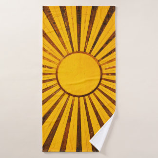 Golden Sunburst Badhandtuch Set
