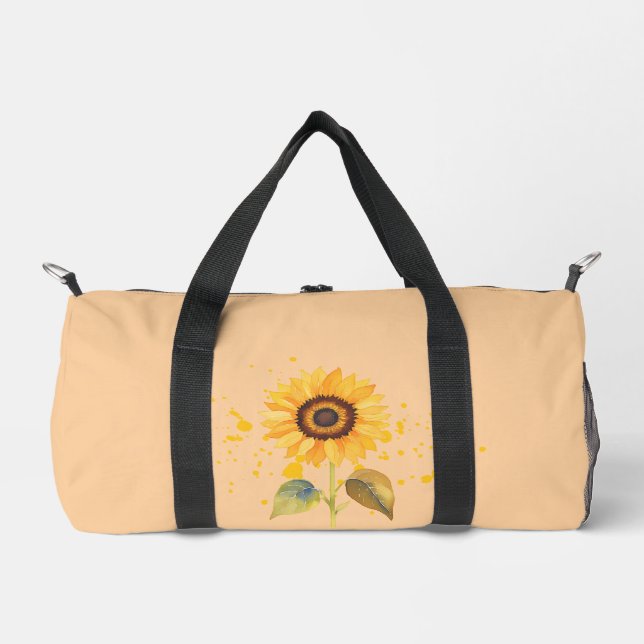 Golden Sunburst Duffle Bag (Vorderseite)