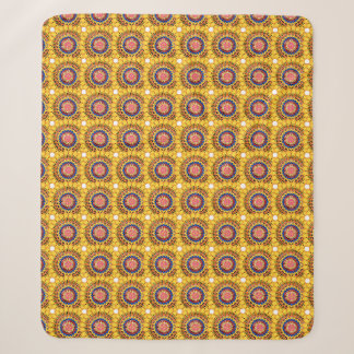 Golden sunburst sherpadecke