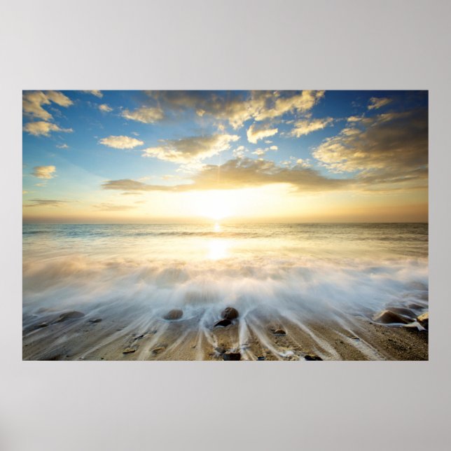 Golden Sunrise Poster (Vorne)