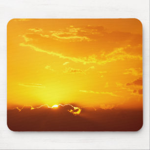 Golden Sunset Mousepad