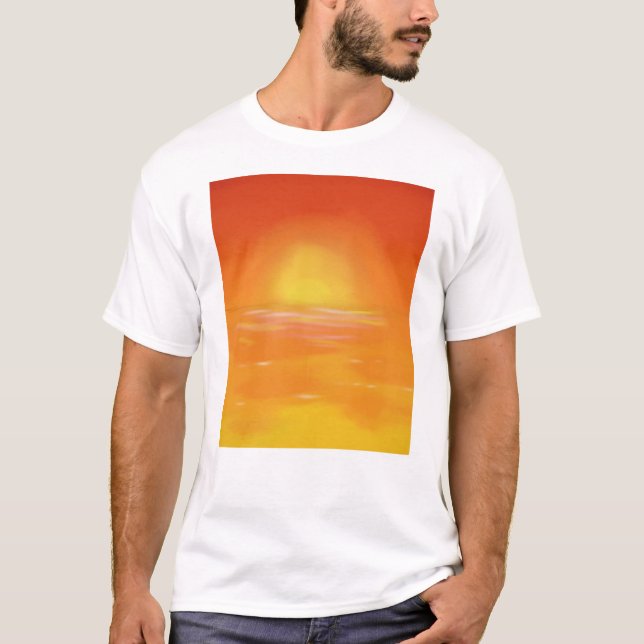 Golden sunset  T-Shirt (Vorderseite)