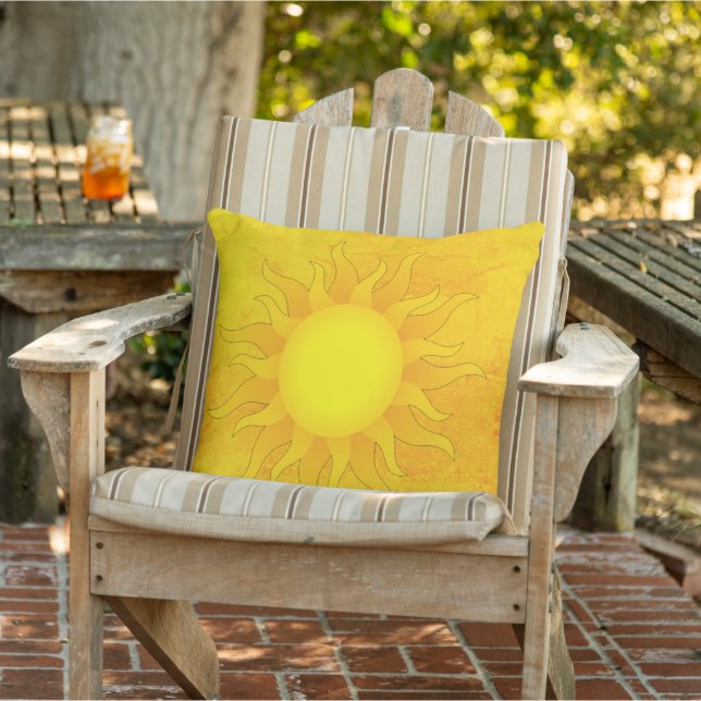 Golden Sunshine Coussin extérieur (Chaise)