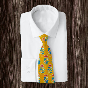 Golden Sweden Emblem fashion Krawatte, schwedische Krawatte