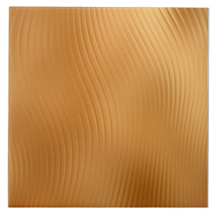 Golden Swirl Muster Fliese
