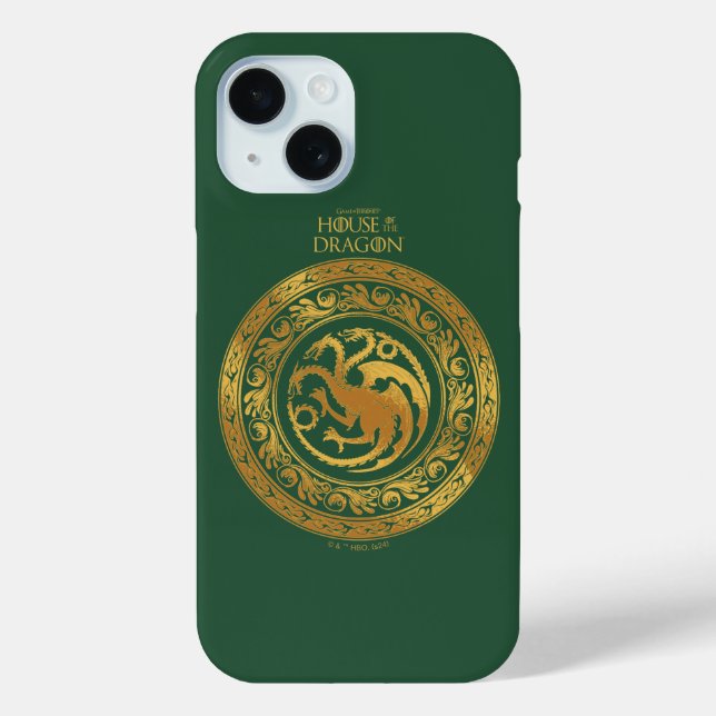 Golden Targaryen Wappen Case-Mate iPhone Hülle (Rückseite)