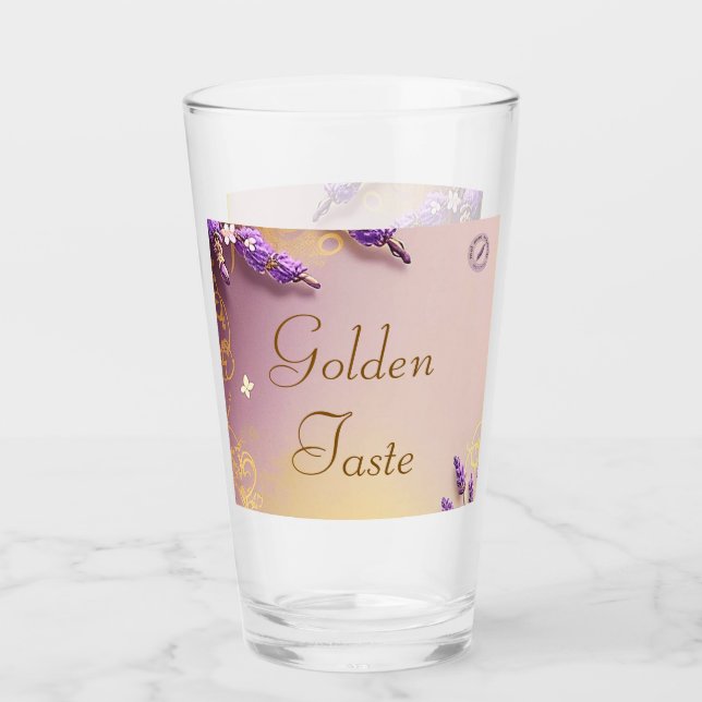Golden Taste Glass Schmidt Stationery Glas (Vorderseite)