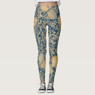 Golden Thistle Tangle - Leggings