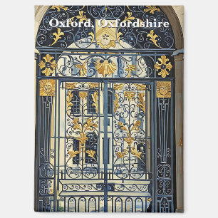 Golden Threshold - Verziertes Tor in Oxford Magnet