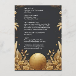 Golden Ticket Pass Boarding Pass Hochzeit Begleitkarte