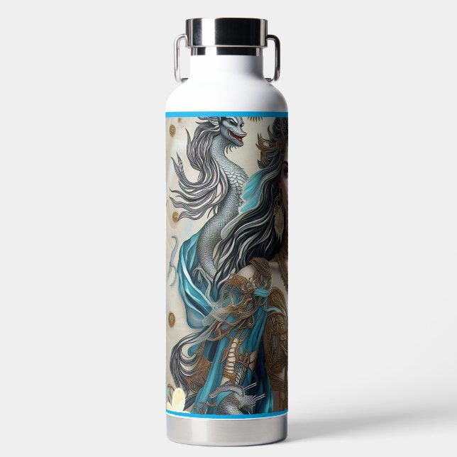 "Golden Tides" Trinkflasche (Vorderseite)