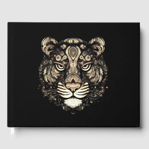 Golden Tiger Head Event Date Spion Gästebuch