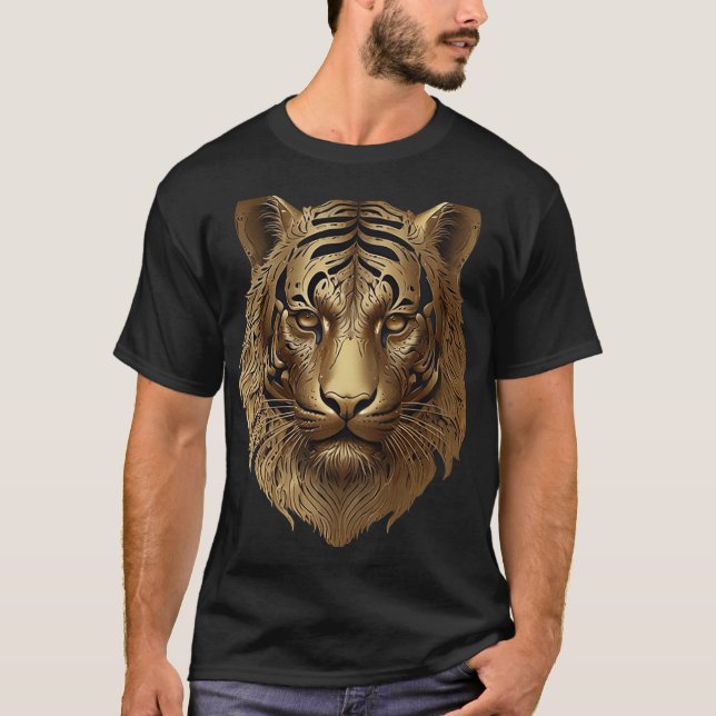 Golden Tiger T-Shirt (Vorderseite)